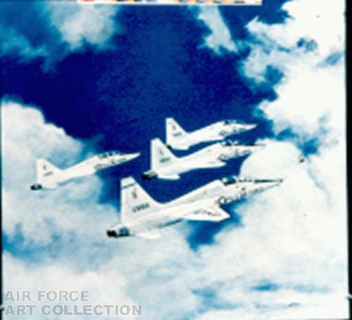 T-38S IN FORMATION